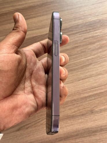 б у телефоны samsung ош: IPhone 14 Pro, Колдонулган, 128 ГБ, Deep Purple, Коргоочу айнек, Каптама, Куту, 86 %