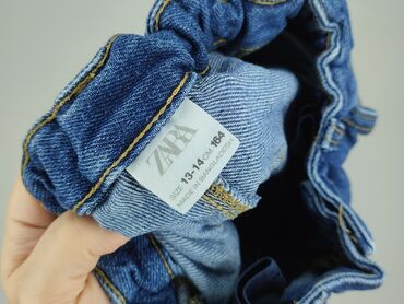 Jeansowe: Spodnie jeansowe, Zara, 14 lat, 164, stan - Bardzo dobry — 5