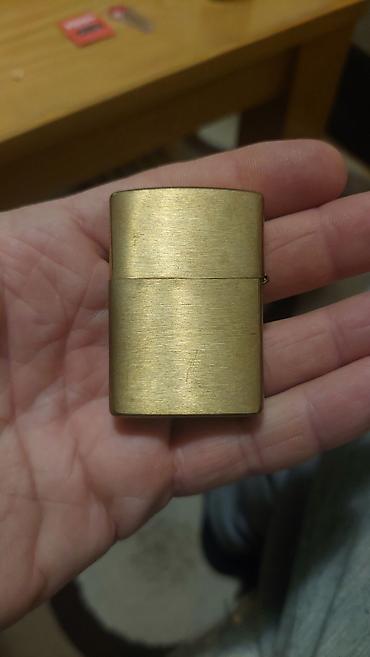Upaljači i prateća oprema: Zippo upaljač model: ZIPPO 204B Classic BrushedBrass Upaljač. Kupljen — 13