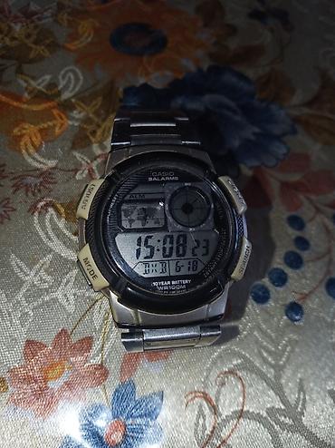 Qol saatları: İşlənmiş, Qol saatı, Casio, rəng - Gümüşü — 12