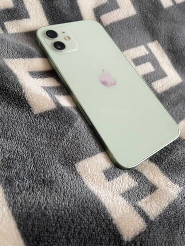 продать айфон 12: IPhone 12, 64 ГБ, Жашыл, Коргоочу айнек, Каптама, 78 %
