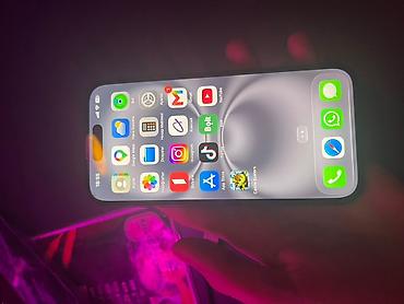 ucuz telefonlar irsad: IPhone 16, 128 GB, Qara, Zəmanət — 8