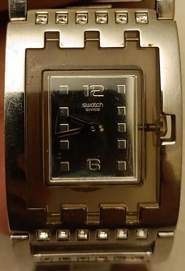 Наручные часы: Б/у, Наручные часы, Swatch, цвет - Серебристый — 2