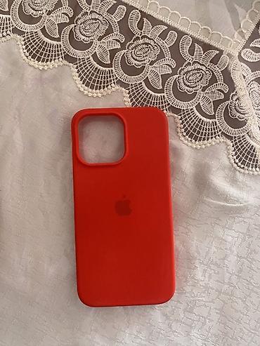 Məhsul: Apple iPhone üçün silikon qoruyucu qab - Rəng: qırmızı -