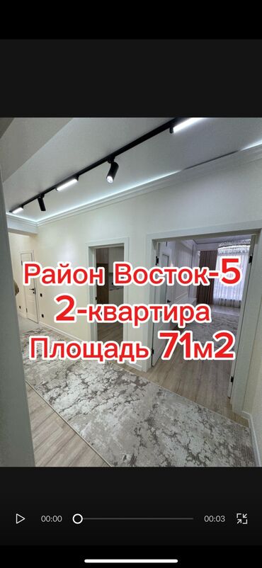 руководитель направления продаж: 2 комнаты, 71 м², Элитка, 9 этаж, Евроремонт