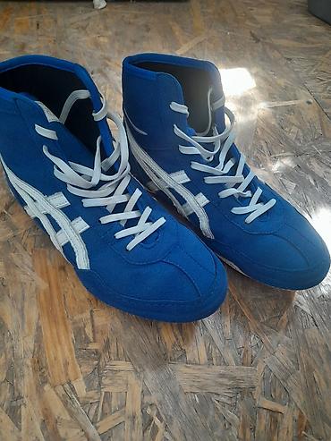 583 proba: Мужские кроссовки, 36, Asics, Новый, цвет - Синий, Самовывоз — 1