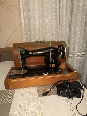Tikiş maşınları: 70-80 ilin Maşini Mexaniki-elektrik kombinə edilmiş tikiş maşını - — 5