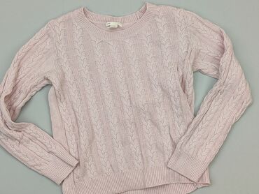 spódniczka w kratkę różowa: Sweter, H&M, S, stan - Bardzo dobry
