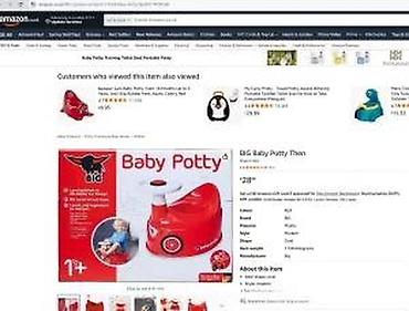 Ostali dečiji nameštaj: BIG Baby Potty – noša u obliku autića, crvena - Zabavan dizajn sa — 18