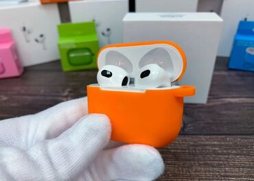 беспроводные наушники airpods бишкек: АirPods 3 Prеmium + (HOBЫЕ ЗАПЕЧАTАHНЫЕ) 🔥 Эти нaушники укрaсят