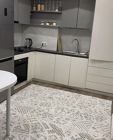 акунбаева квартира: 3 комнаты, 88 м², Джал-15 7 этаж, Евроремонт — 8