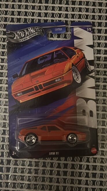 продать старые бумажные деньги 1961 года: Hot Wheels Silver Series – BMW kolleksiya avtomobilləri - Model 1