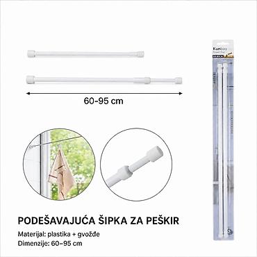 KMT Okrugli šipka – podesiva teleskopska šipka (2 kom) Praktična na lalafo.rs KMT Okrugli šipka – podesiva teleskopska šipka (2 kom) Praktična