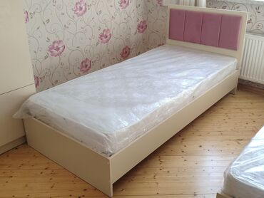 Təknəfərlik uşaq çarpayıları: Oğlan və qız üçün, Yeni, Çarpayı, Bazasız, Matras ilə — 17