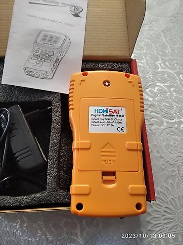 HDMISAT rəqəmsal peyk ölçü cihazı (Satellite Meter) Xüsusiyyətlər: - at lalafo.az — 1 HDMISAT rəqəmsal peyk ölçü cihazı (Satellite Meter) Xüsusiyyətlər: - — 1