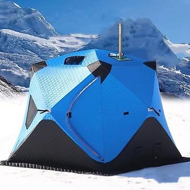 Палатки: Палатка утепленная автоматическая Cube camping 240 X 240 X 200см — 6