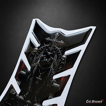 prodaja ventilatora: Torque Black Cat Tank Pad – 3D Zaštita Rezervoara - 2822 Torque Black — 3