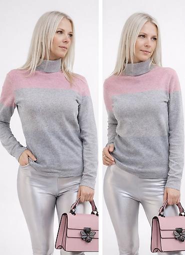 oglad: Ženska torba – elegantna ružičasta mini/medium torbica sa ručkom - — 3