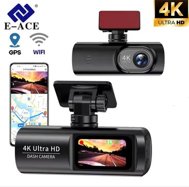 henkok gume: E-ACE Auto Kamera UHD 4K WIFI GPS + SD 64GB Gratis E-ACE Auto Kamera