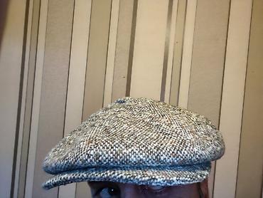 papaqlar kisi ucun: Klassik “newsboy” tərzində papaq - Material: qalın, toxunma parça — 3