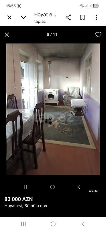 Həyət evləri və villaların satışı: Bülbülə qəs. 6 otaqlı, 128 kv. m, Kredit yoxdur, Təmirsiz — 7