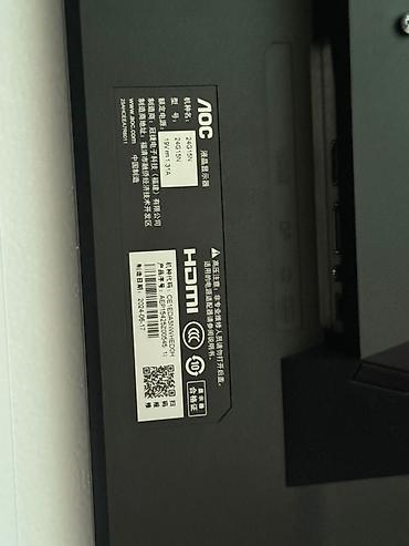 Мониторы: Монитор, AOC, Б/у, LED, 24" - 25" — 5