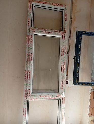 plastik qapl: PVC qapı-pəncərə dəsti – Pimapen S70 profil - Marka/model: Pimapen — 4