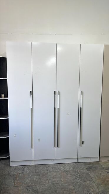 Шкафы для одежды: Шкаф для одежды, Новый, Прямой, ЛДСП — 5