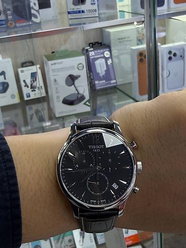 часы домашние: Классические часы часы, Tissot, Швейцария, Оригинал, Мужские, Новый — 3
