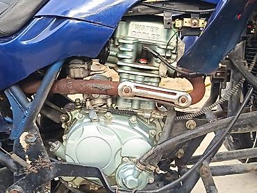 daewoo damas kredit: ATV / Kvadrovelosiped – mavi rəng - 4 təkərli off-road kvadro, ön — 8