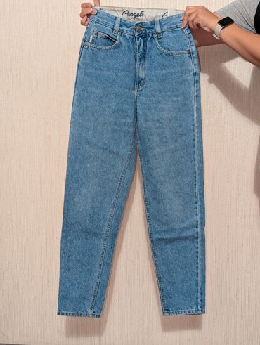 Джинсы: Джинсы, Высокая талия, S — 9