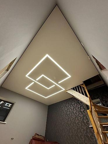 Натяжной потолок: Натяжной потолок 3D потолки, Глянцевое, Матовое Гарантия, Демонтаж, Монтаж — 2