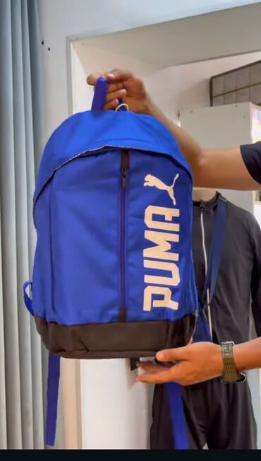 Спортивные сумки: Спортивный сумка, цвет 💙
Фирма от PUMA, Original
 Цена: 2500