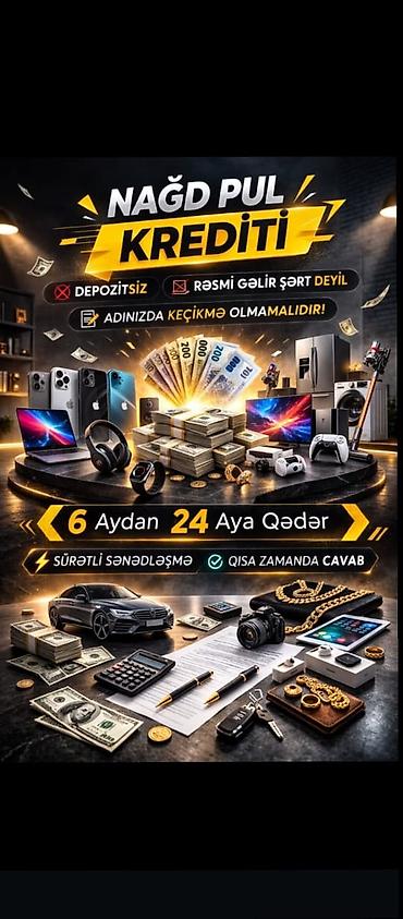 faize pul online: Nağd pul krediti - Depozitsiz - Rəsmi gəlir şərt deyil - Adınızda — 1