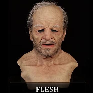 Proizvodi za Odrasle: Realistične lateks/silikonske maske za lice – lik starijeg muškarca - — 1