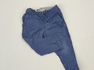 jeansy dla chłopca: Spodnie jeansowe, 9-12 m, stan - Dobry
