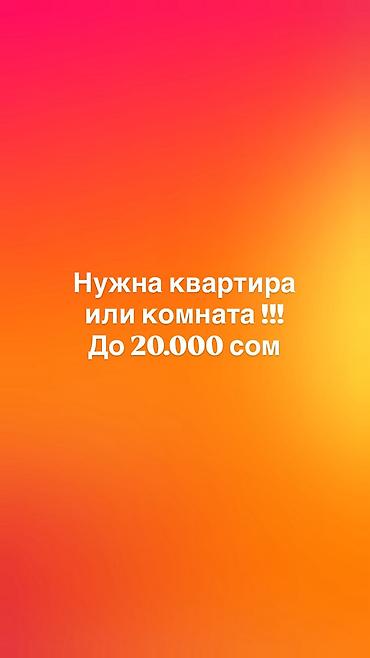 НАМ НУЖНА СТУДИЯ ИЛИ КОМНАТА! СРОЧНО!!! С санузлом и газовым at lalafo.kg НАМ НУЖНА СТУДИЯ ИЛИ КОМНАТА! СРОЧНО!!! С санузлом и газовым
