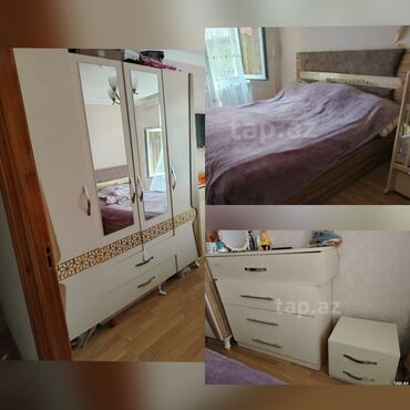 Dolablar: *YATAĞ MEBELİ: 300 azn Satılır ENDİRİM EDİLDİ❗️* Matras daxildi