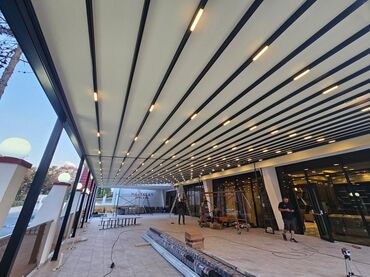 Naveslər, markizlər: Məhsul/Xidmət: Teras və fasad üçün avtomatik tent/pergola sistemləri — 2