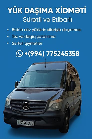 ses yazıcı: Yükdaşıma xidməti – sürətli və etibarlı - Bütün növ yüklərin — 1