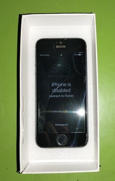 Elektronika: IPhone 5, 16 GB, Space Gray