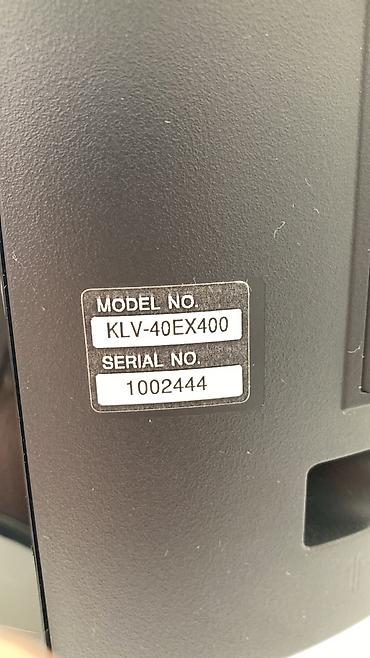 televizor soni: Sony Bravia LCD TV – KLV-40EX400 - Ekran ölçüsü: 40 düyum 102 sm - — 3