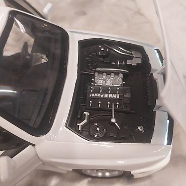 e46 bmw: BMW M3 E30 model avtomobil maketi:[[DƏMİR]] - Miqyas: təxmini 1:18 - — 4