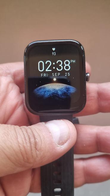 Smart saatlar: İşlənmiş, Smart saat, Smart, Sensor ekran, rəng - Qara — 6