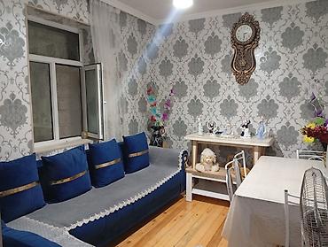 kiraye evler 4 cu mikrorayon: 2 otaqlı mənzil – mətbəx-studiya, qonaq otağı, yataq otağı və sanuzel — 2