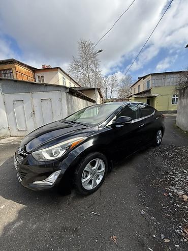 Hyundai: Marka: Hyundai Model: Elantra Rəng: Qara Avtomobilin təsviri: - — 12