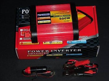 Pretvarači napona: Pretvarač napona – Power Inverter 500W - Ulaz: 12V DC (auto — 3