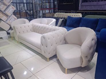 Прямые диваны: Диван два кресло Честер Новые
ТЦ ТААТАН 
в наличие — 10