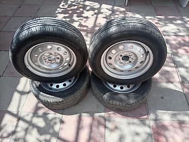 Шины и диски: 185/65/14 tekerler 1000 km getmiyib. Tezedi. Disqinin krasqası — 4
