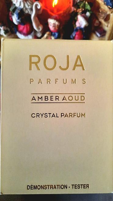Şəxsi əşyalar: Məhsul: Roja Parfums Amber Aoud Crystal Parfum – Demonstration/Tester — 4